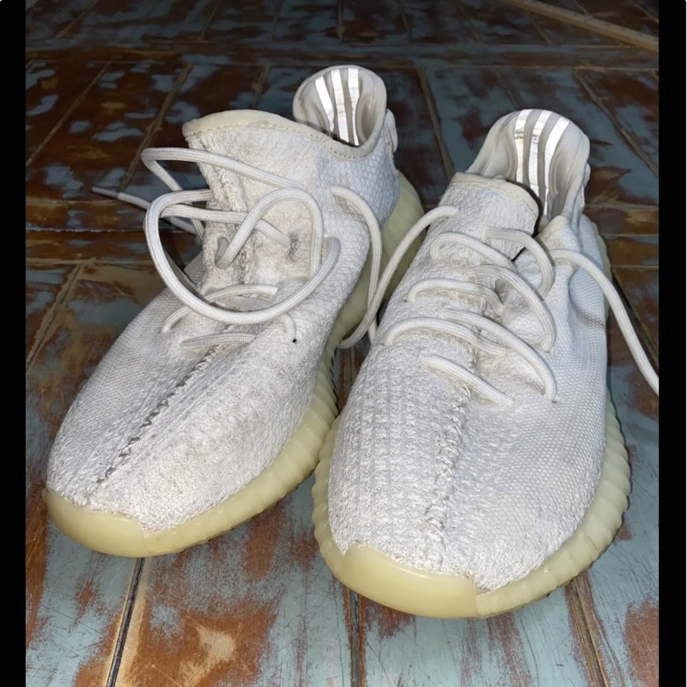 Adidas Yeezy Boost 350 V2 Cream White/Triple White Mens Size 8